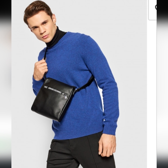 NWT Logo Messanger Bag. Rare Armany Change shoulder bag Unisex - Picture 4 of 16